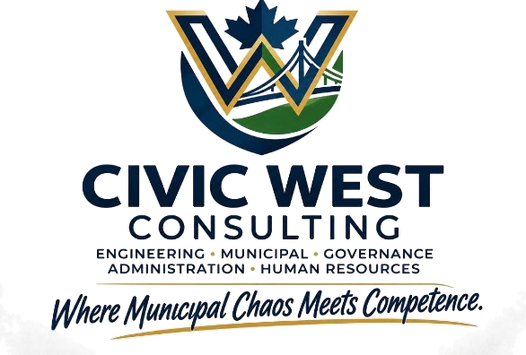 Civic West Consulting — where municipal chaos meets competence.